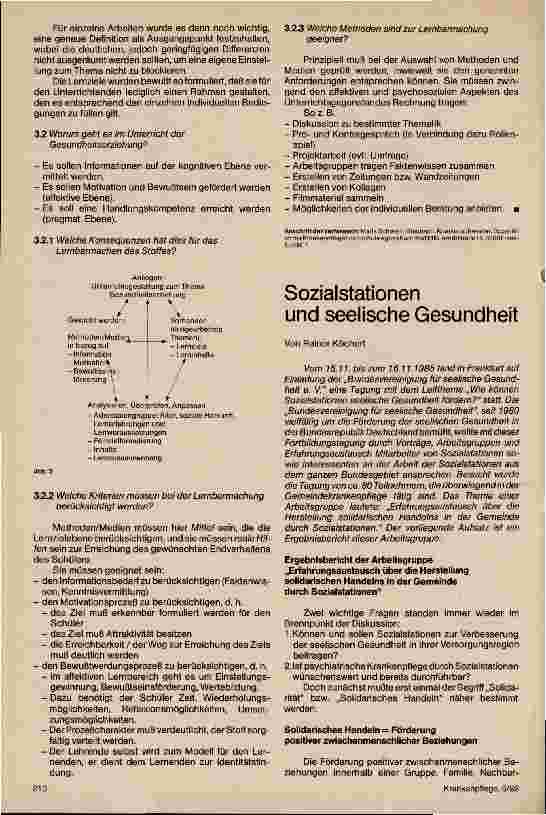 Vorschauseite 3: Gesundheitserziehung in der Krankenpflegeausbildung
