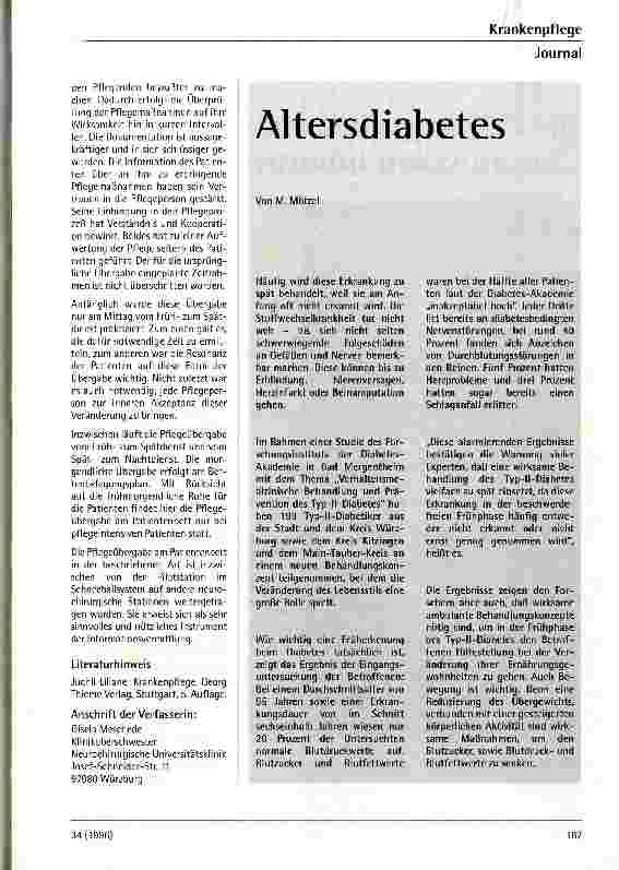 Vorschauseite 3: Pflegeübergabe am Patientenbett Ein Erfahrungsbericht