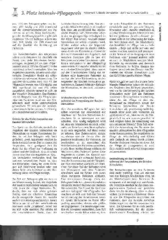 Vorschauseite 4: Basale Stimulation - der Theorie-Praxis-Konflikt