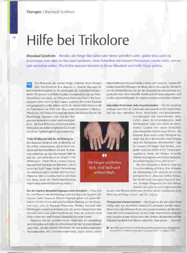 Vorschauseite 1: Hilfe bei Trikolore