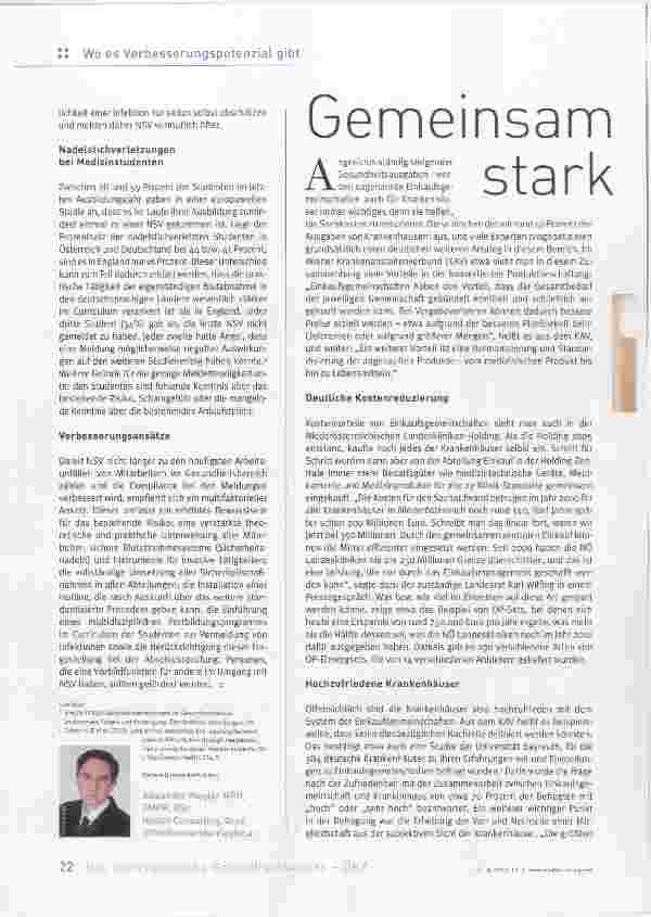 Vorschauseite 1: Gemeinsam stark