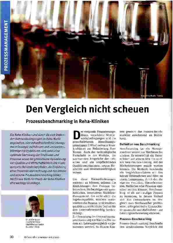 Vorschauseite 1: Den Vergleich nicht scheuen