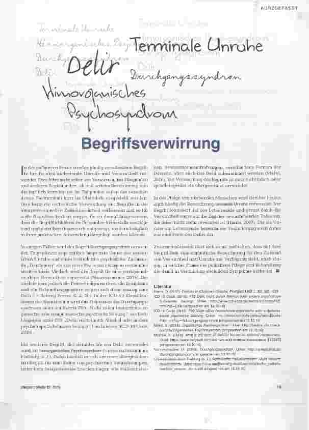 Vorschauseite 1: Begriffsverwirrung