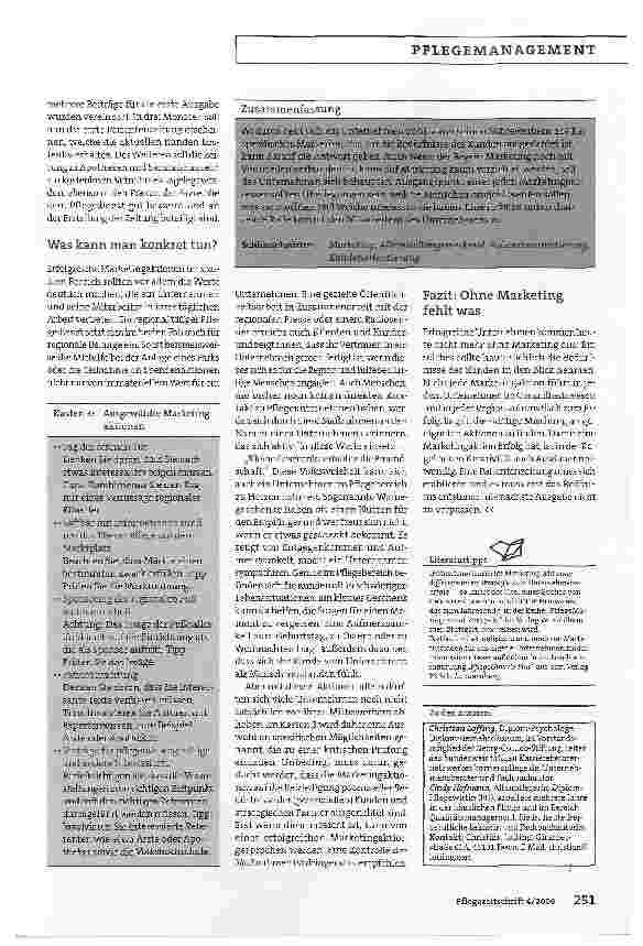 Vorschauseite 3: Erfolgreich ist, wer den Kunden erreicht