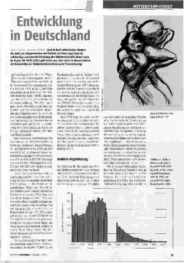 Vorschauseite 1: Entwicklung in Deutschland