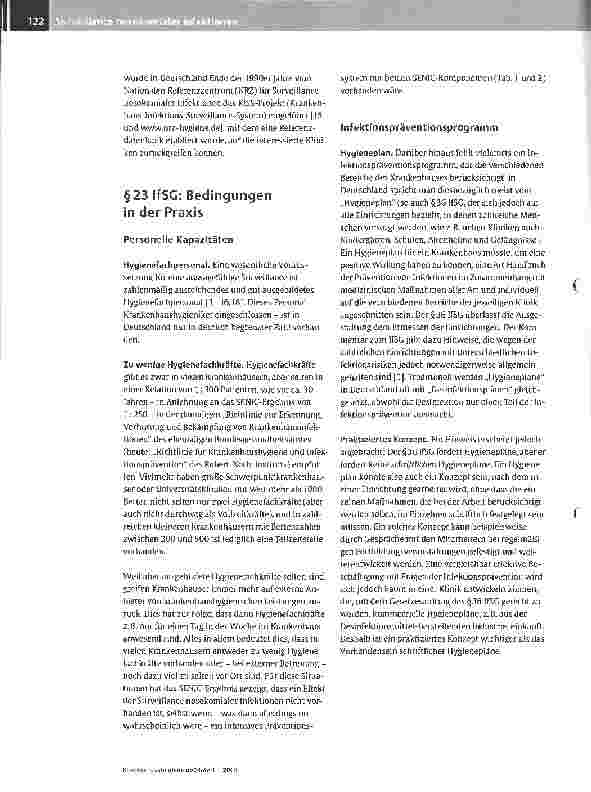 Vorschauseite 6: Surveillance nosokomialer Infektionen