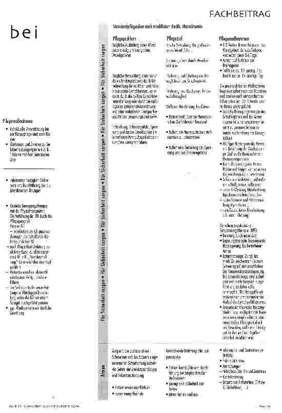 Vorschauseite 2: Postoperative Pflegeplanung bei Mammakarzinom