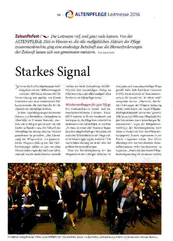 Vorschauseite 1: Starkes Signal