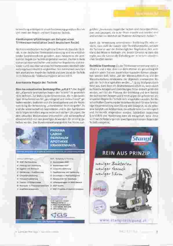 Vorschauseite 2: Gefahren aus dem Wasser