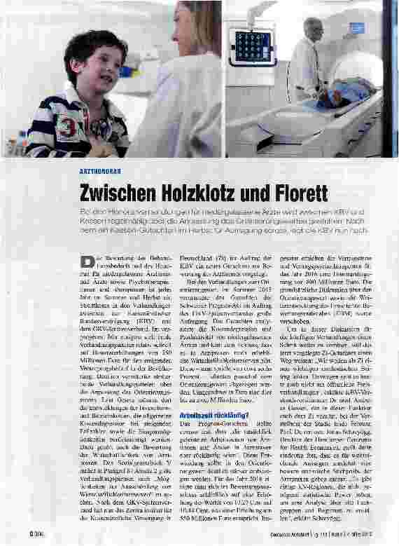 Vorschauseite 1: Zwischen Holzklotz und Florett