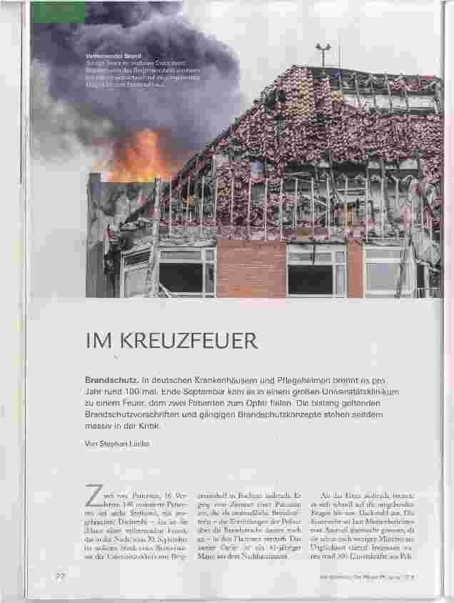 Vorschauseite 1: IM KREUZFEUER