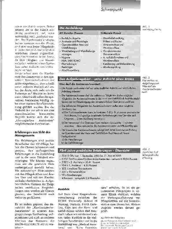 Vorschauseite 2: Pflegende übernehmen ärztliche Assistenz im OP