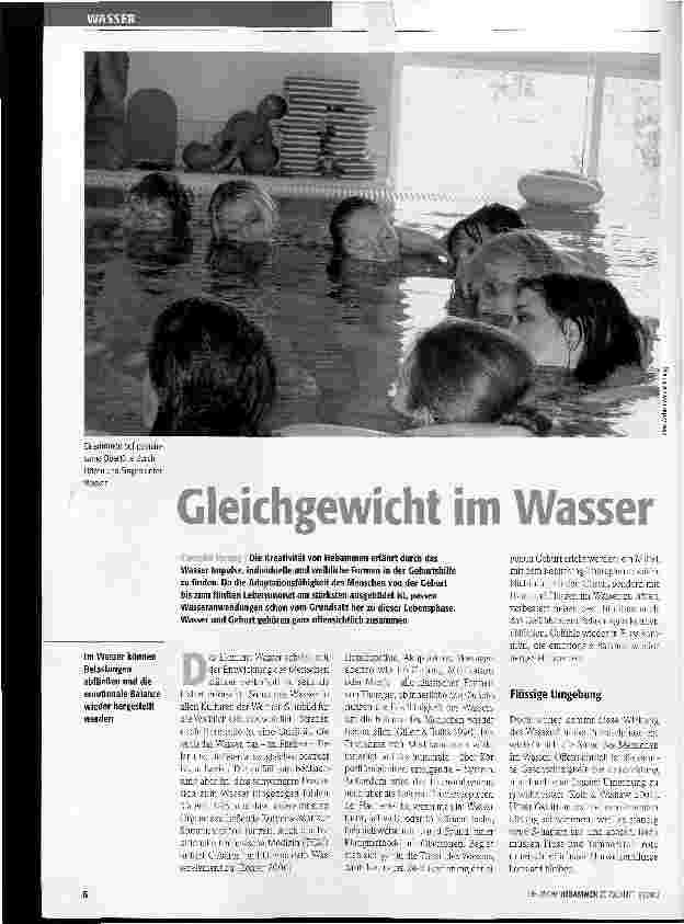 Vorschauseite 1: Gleichgewicht im Wasser