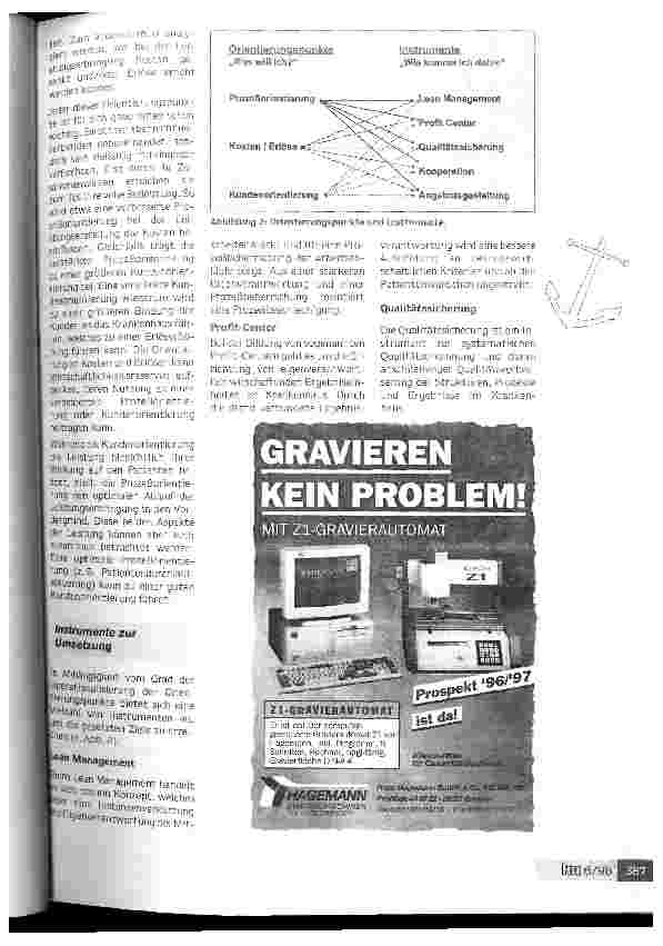 Vorschauseite 2: Überleben in rauher See - Aktive Strategien für die Krankenhäuser