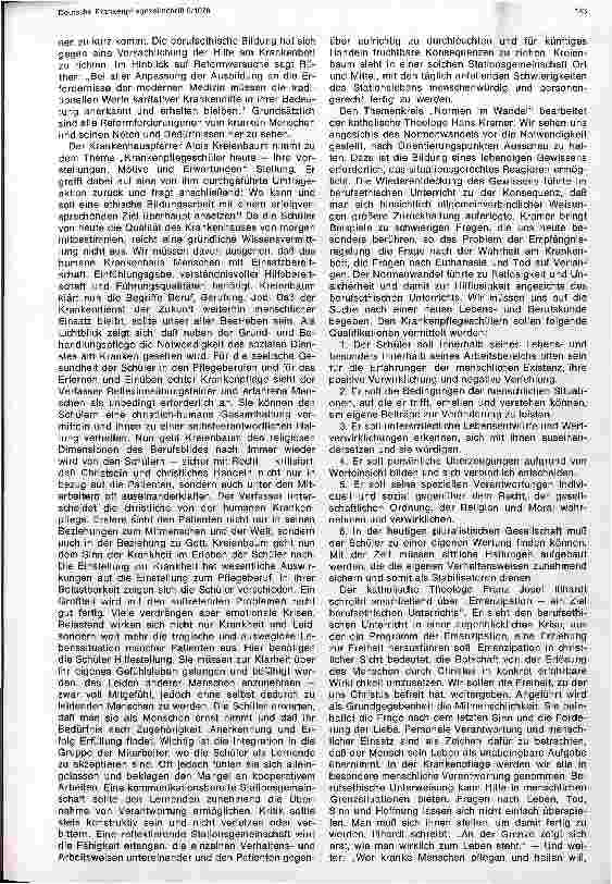 Vorschauseite 2: Krankendienst in der Zukunft Buchbesprechung