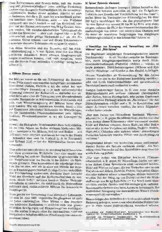Vorschauseite 2: Gemüse-Frischerzeugnisse als Diätware für Säuglingsund Kleinkinderernährung
