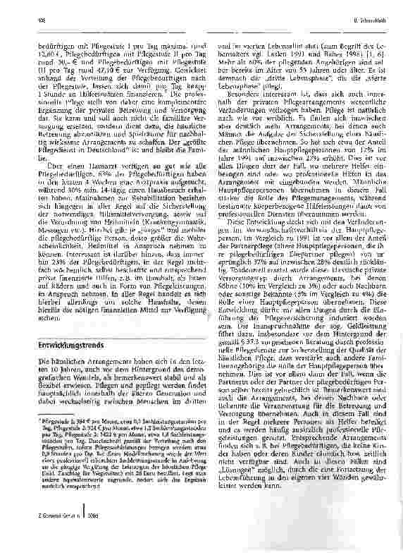 Vorschauseite 4: Entwicklungstrends und Perspektiven in der häuslichen Pflege