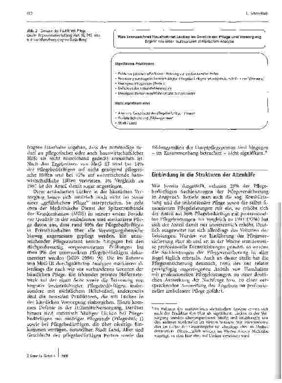 Vorschauseite 6: Entwicklungstrends und Perspektiven in der häuslichen Pflege