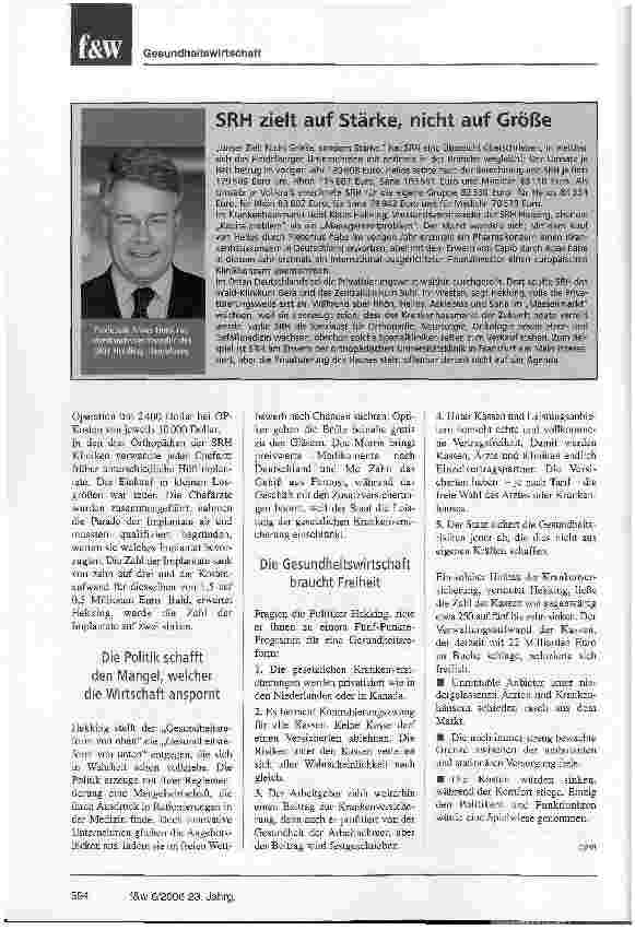 Vorschauseite 3: Nicht ziellos sparen, sondern die Produktivität erhöhen