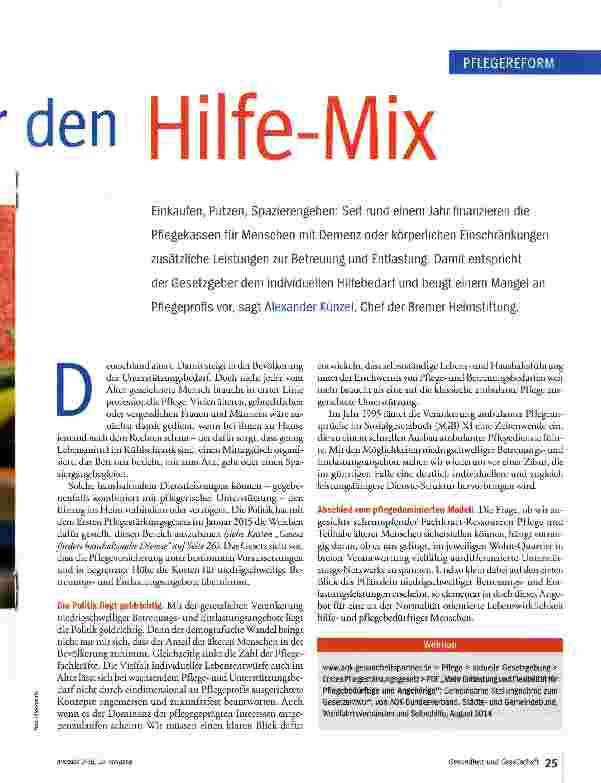 Vorschauseite 2: Frische Zutaten für den Hilfe-Mix