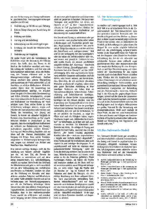 Vorschauseite 3: Vom Schatten ins Licht - Eine kritische Betrachtung der Anwendung von Zwangsmaßnahmen in der psychiatrischen Versorgung