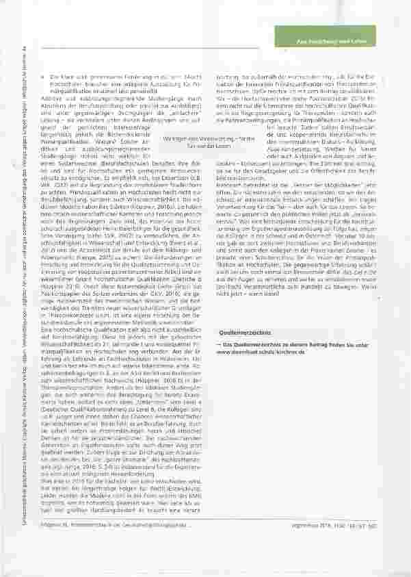 Vorschauseite 3: Innovationsstau in der Gesundheitsbildung(spolitik): Die Modellklausel in den Berufsgesetzen zur Primärqualifikation an Hochschulen