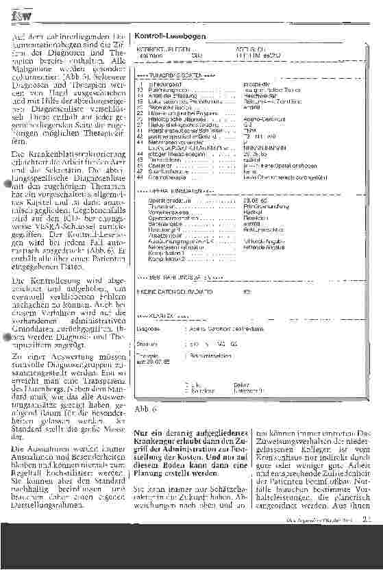 Vorschauseite 4: Leistungsplanung im Medizinbereich