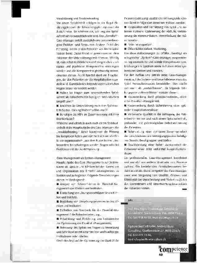 Vorschauseite 2: Für Einzelfall und System:case-Management