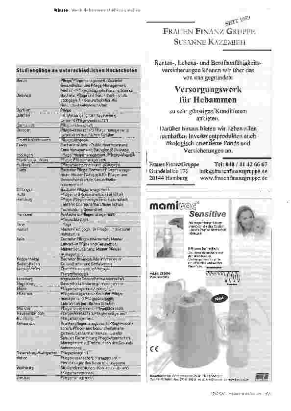 Vorschauseite 5: Hebammenwissen salonfähig machen