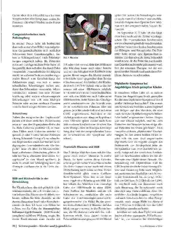 Vorschauseite 3: Nosoden und Impfungen
