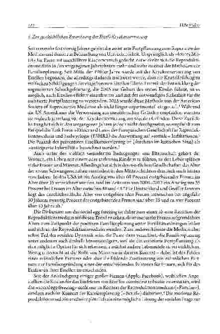 Vorschauseite 2: Kryokonservierung von Eizellen - Neue Optionen der Familienplanung? Eine ethische Bewertung