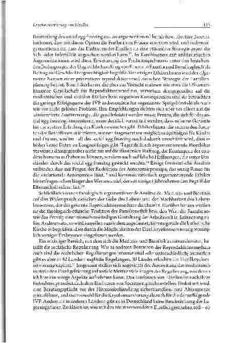 Vorschauseite 5: Kryokonservierung von Eizellen - Neue Optionen der Familienplanung? Eine ethische Bewertung