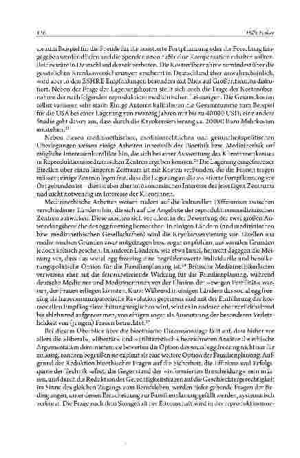 Vorschauseite 6: Kryokonservierung von Eizellen - Neue Optionen der Familienplanung? Eine ethische Bewertung
