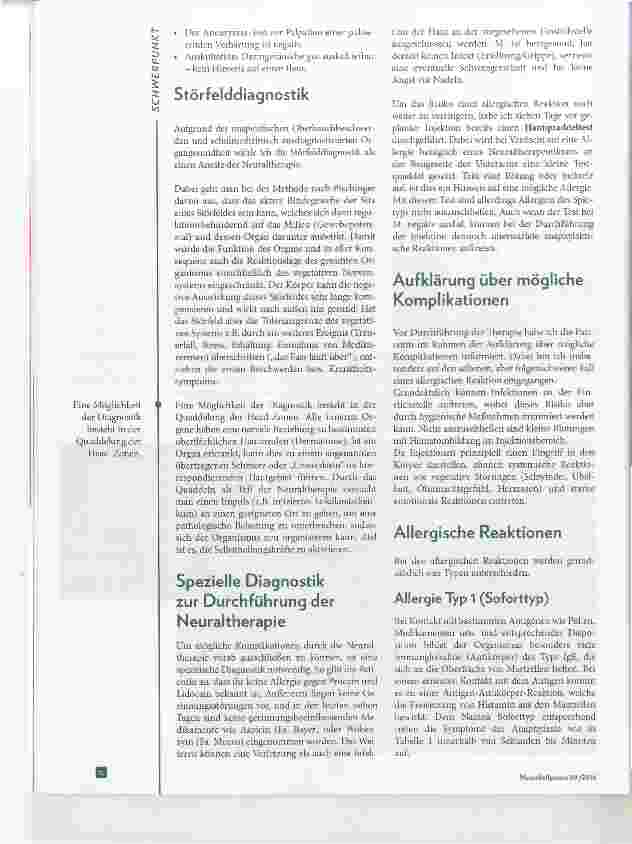 Vorschauseite 2: Eine folgenschwere Injektion Die anaphylaktische Reaktion in der Praxis
