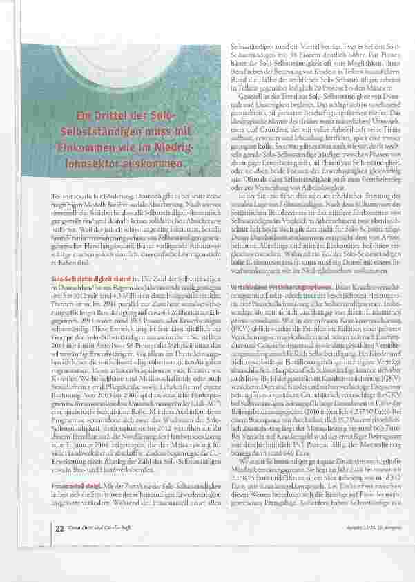 Vorschauseite 3: Mehr Schutz für Solisten