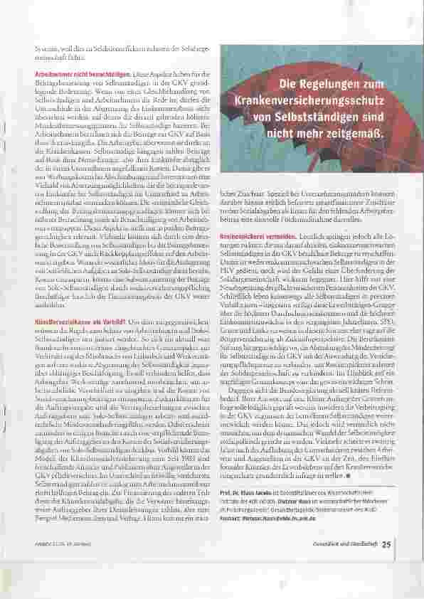 Vorschauseite 6: Mehr Schutz für Solisten