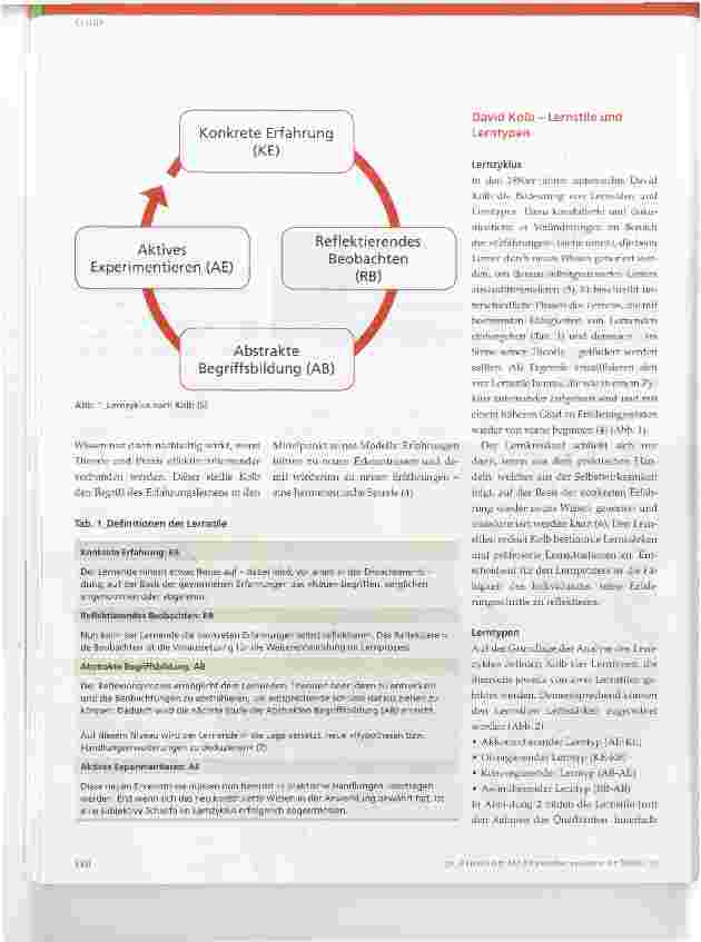 Vorschauseite 2: Anatomieunterricht für verschiedene Lerntypen