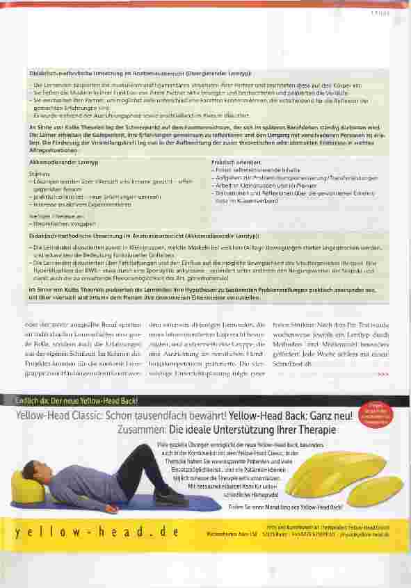Vorschauseite 5: Anatomieunterricht für verschiedene Lerntypen