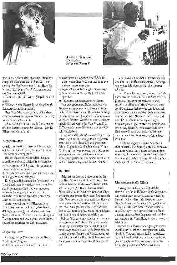 Vorschauseite 2: Abschied von einem Menschen / Leben und Sterben in einem Altenu. Pflegeheim