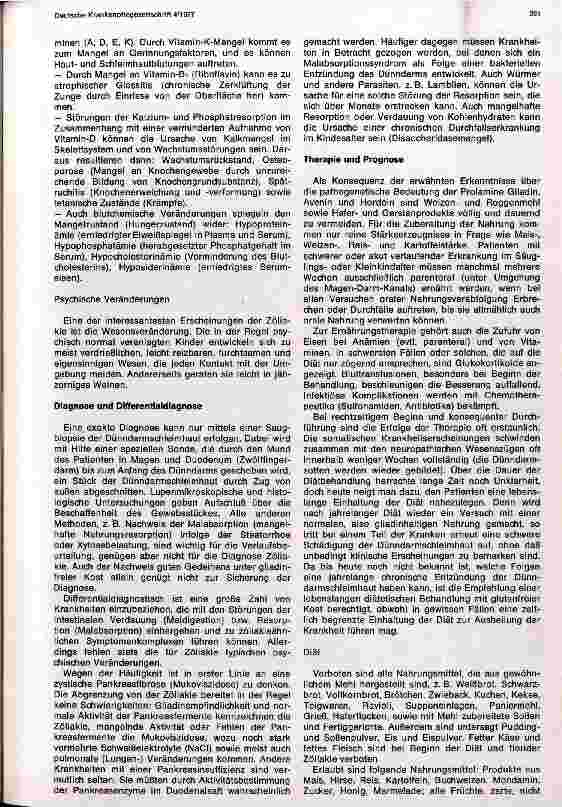 Vorschauseite 3: Pflege eines Kindes mit Zöliakie