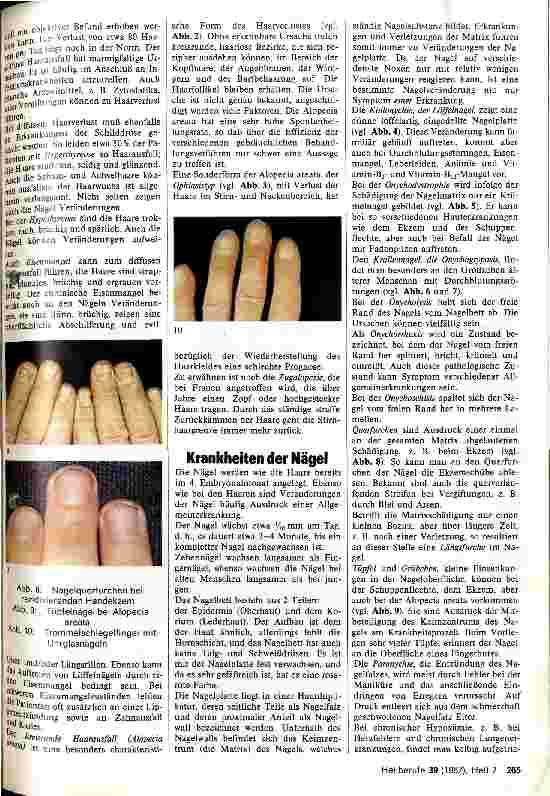 Vorschauseite 3: Erkrankungen der Haare und Nägel