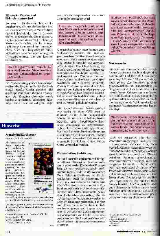 Vorschauseite 3: Chronische Niereninsuffizienz Ursachen und Auswirkungen