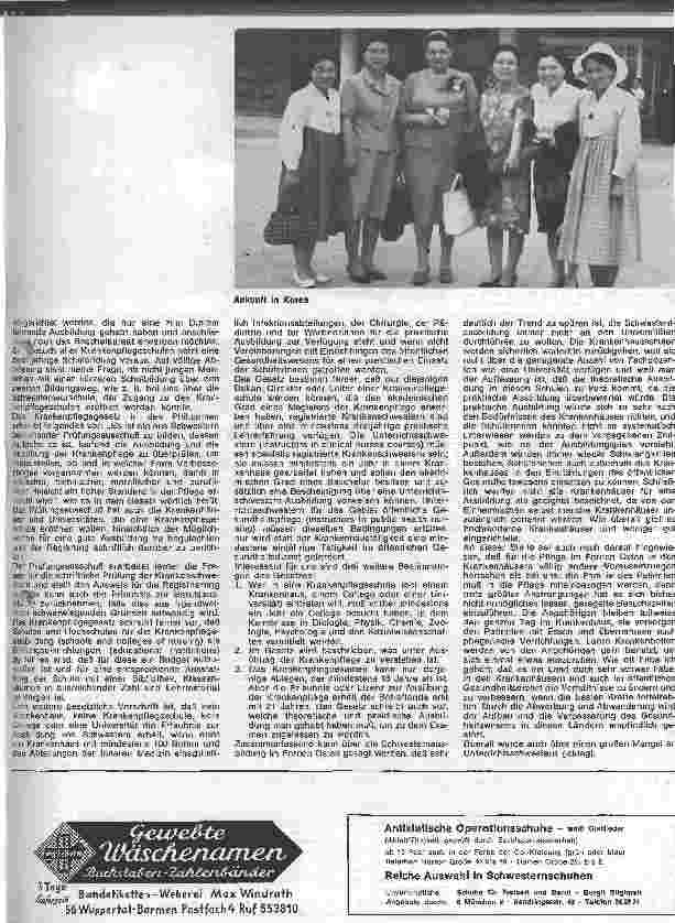 Vorschauseite 2: Bericht über eine Informationsreise vom 14.05.- 12.06.1967 nach Japan, Korea, Taiwan, den Philippinen und Hongkong 2. Folge