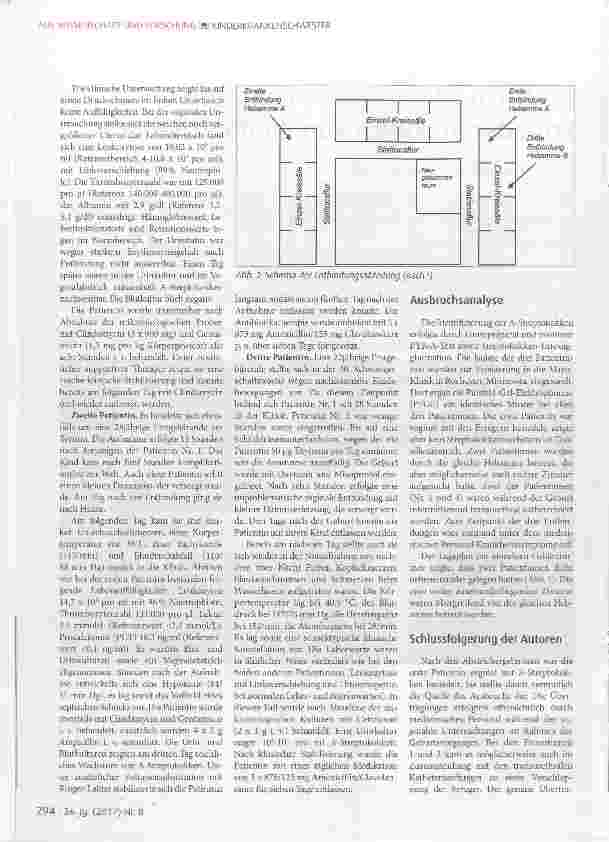Vorschauseite 2: Auch 170 Jahre nach Semmelweis: Erneuter Ausbruch von Kindbettfieber