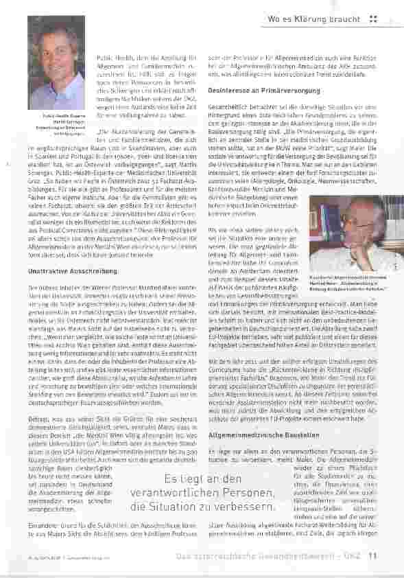 Vorschauseite 2: Zufallsprodukt Allgemeinmedizin