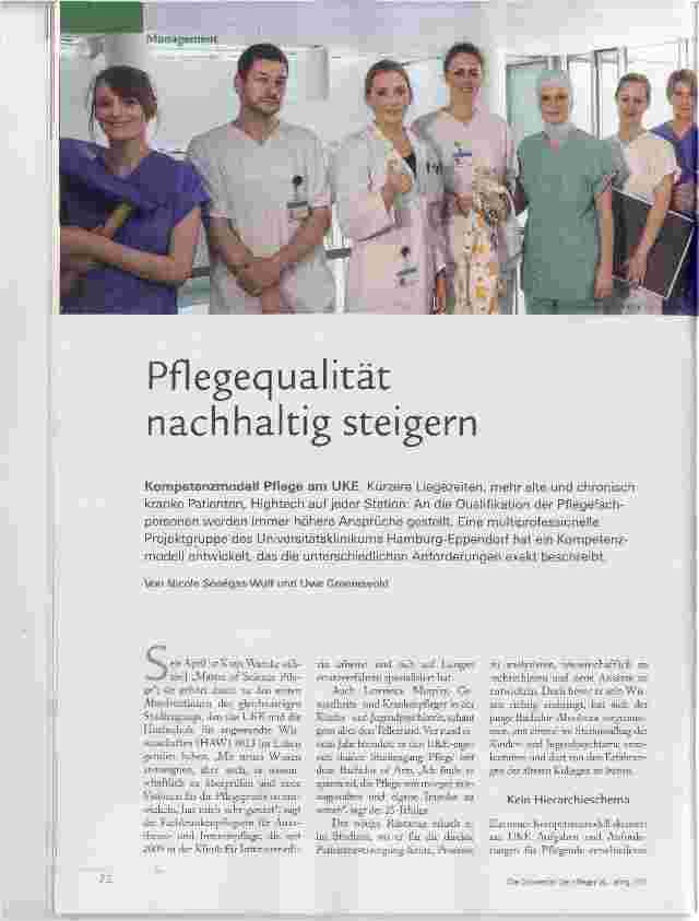 Vorschauseite 1: Pflegequalität nachhaltig steigern