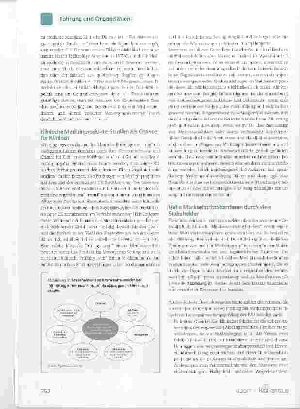 Vorschauseite 3: Klinische Medizinprodukte-Studien als Wachstumsmarkt