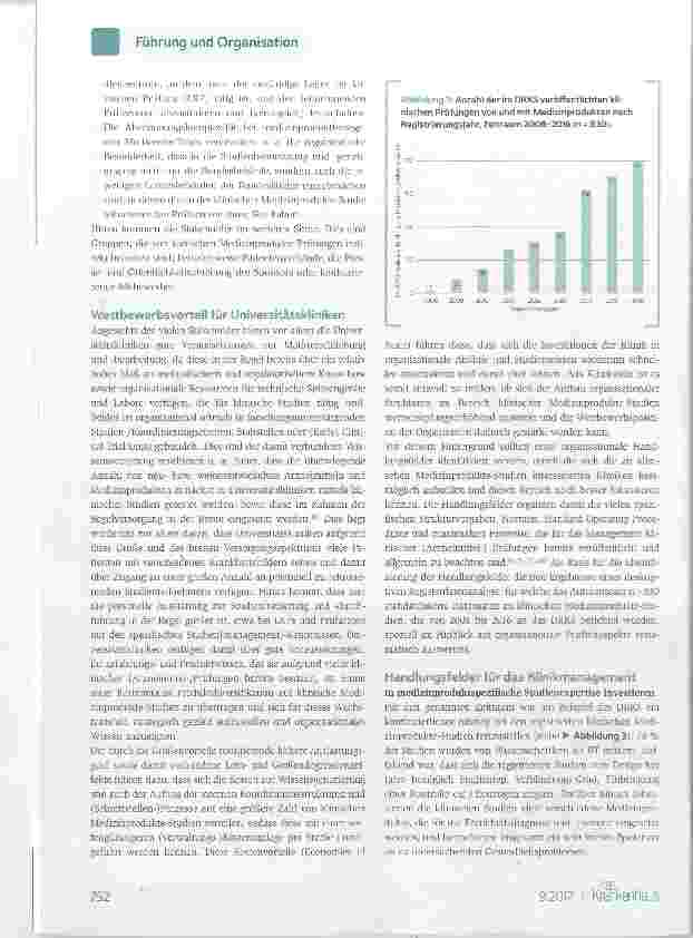 Vorschauseite 5: Klinische Medizinprodukte-Studien als Wachstumsmarkt