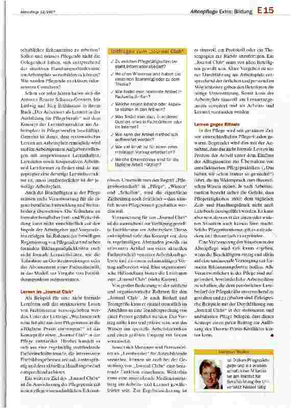Vorschauseite 2: Wissen schaffen