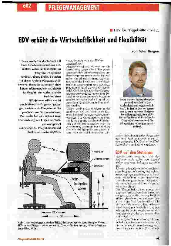 Vorschauseite 1: EDV erhöht die Wirtschafltichkeit und Flexibilität 2. Teil